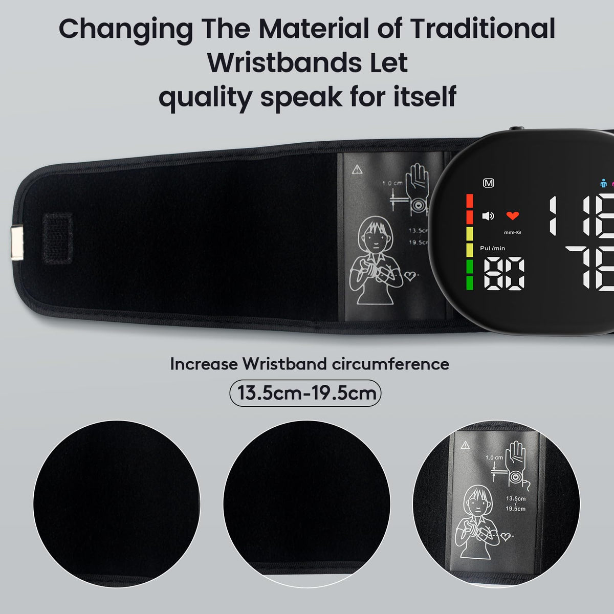 Wrist Blood Pressure Monitor Black T4582