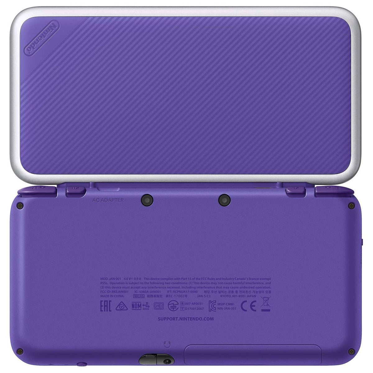 Purple Silver Nintendo 2DS XL P16228
