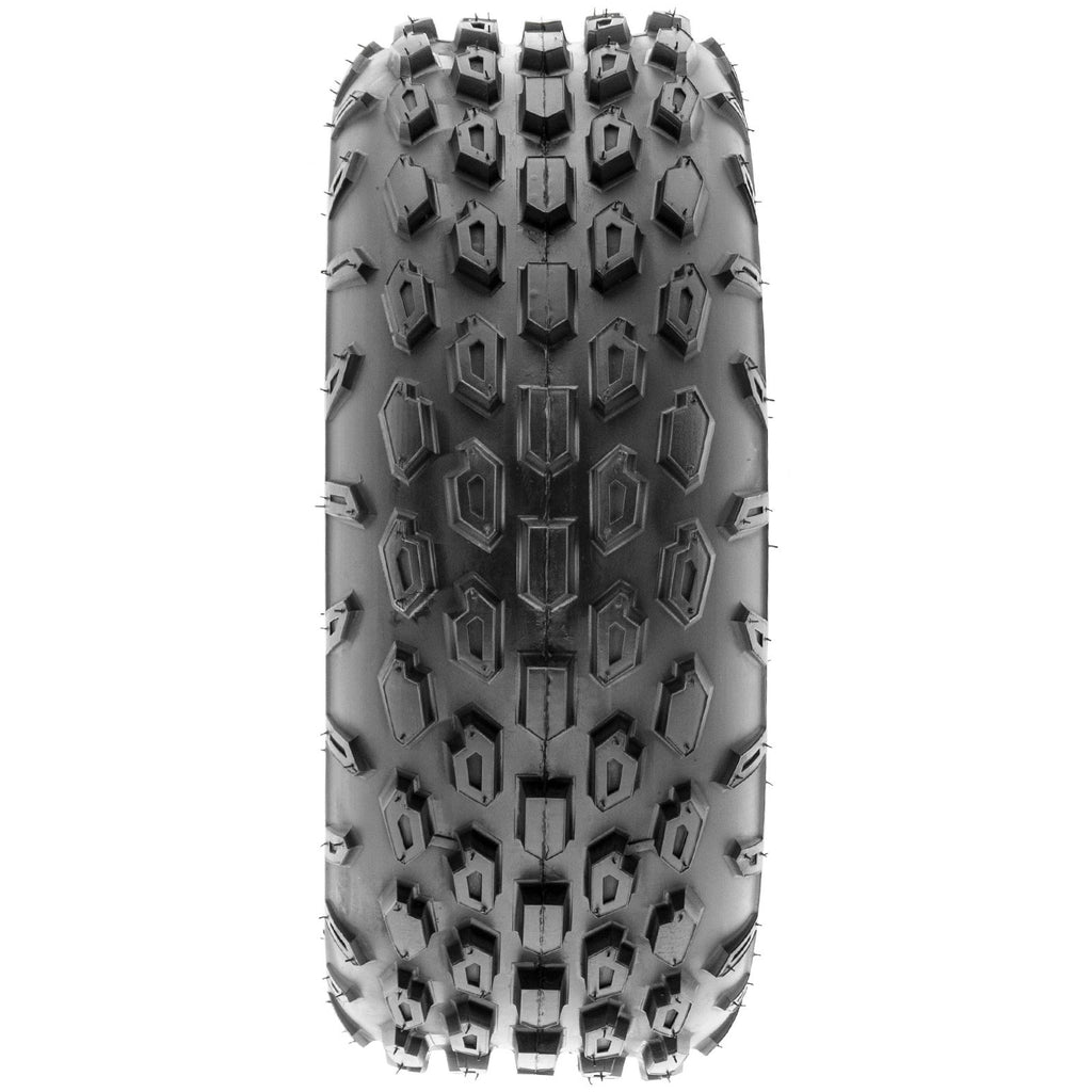 Set of 4 Sport ATV Tubeless Tires 19x7-8 Front & 18x9.5-8 Rear 4 Ply Q100682