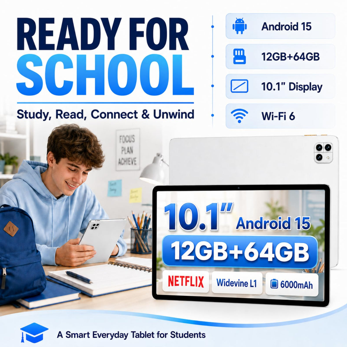 10.1 inch Android Tablet T98767