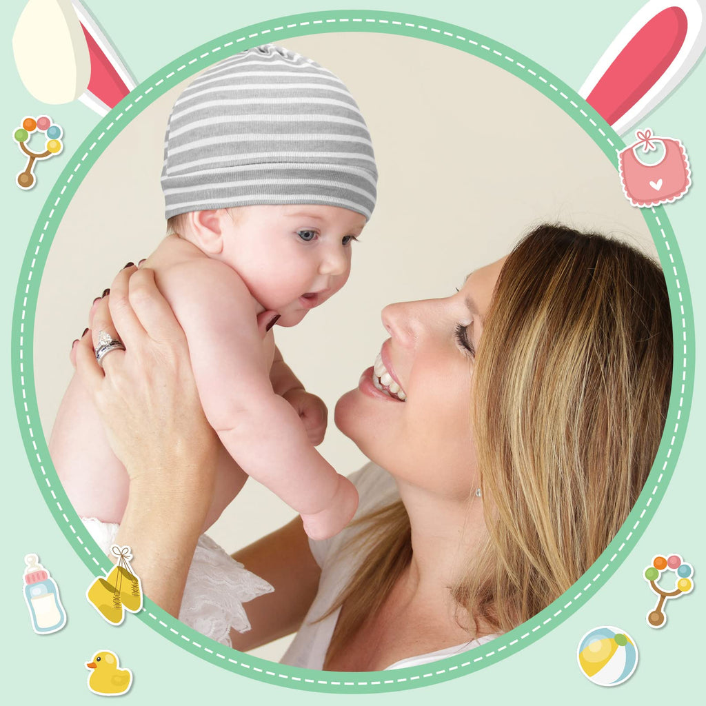 30 Pack Newborn Knot Beanie Hats Z54709