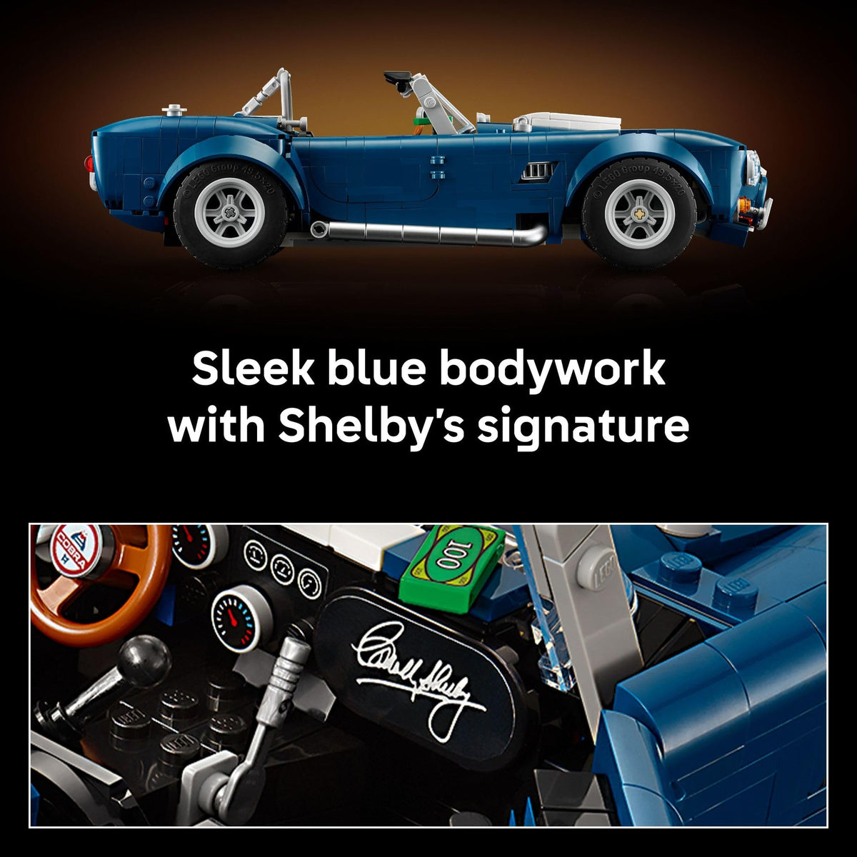 LEGO Icons Shelby Cobra 427 S/C 10357 L65524