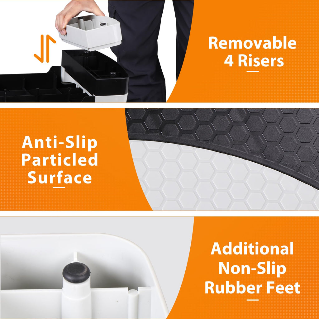 30'' Adjustable Non-Slip Aerobics Stepper F965