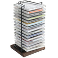 Black Metal CD Storage Rack C592