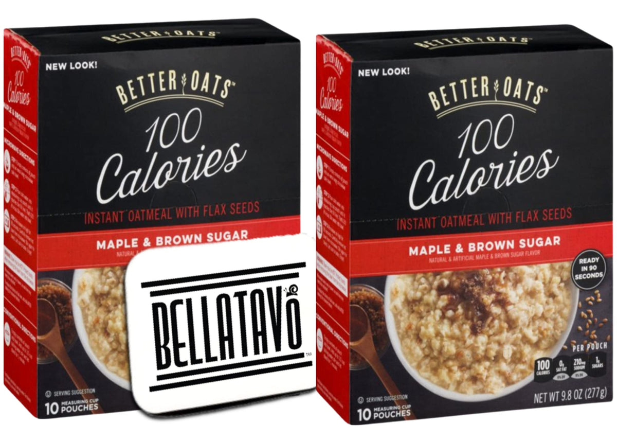 100 Calorie Instant Oatmeal Bundle with Flax Seed S2186