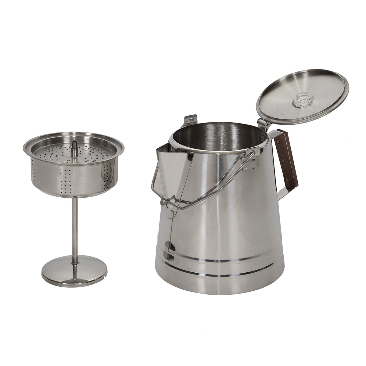 Stainless Steel Percolator Coffee Pot 28 Cups F742744