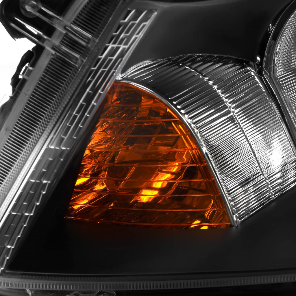 Black Headlights Assembly A3709