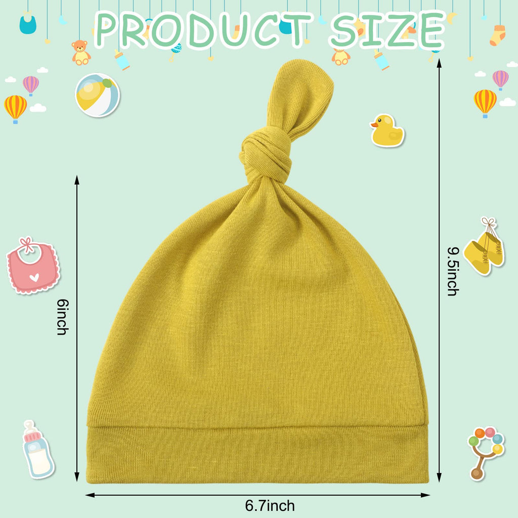 30 Pack Newborn Knot Beanie Hats Z54709