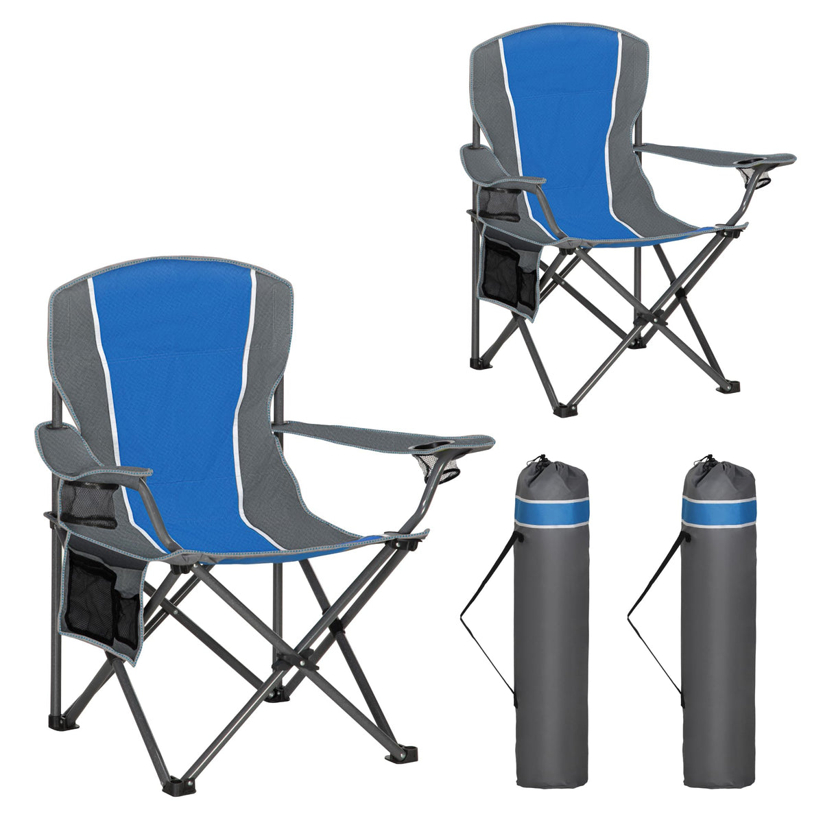 2 Pack Portable Camping Chair T279367