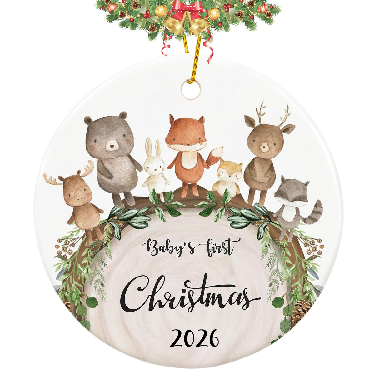 Baby First Christmas Ornament 2026 G670