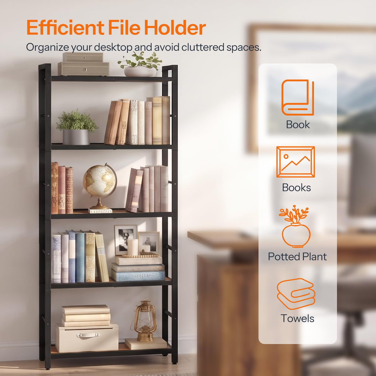 5-Tier Bookshelf M245