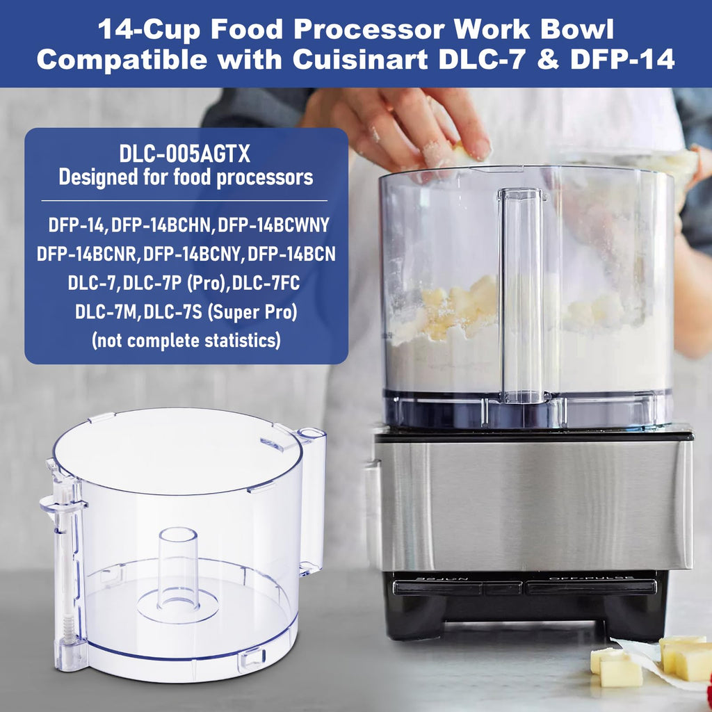 14-Cup Food Processor Work Bowl Replacement with Handle M402