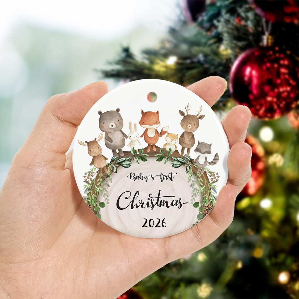 Baby First Christmas Ornament 2026 G670