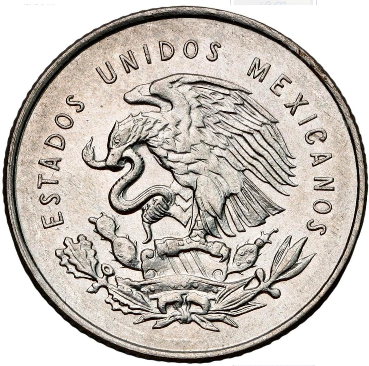 1950-1953 25 Centavos Silver Mexican Coin E2968