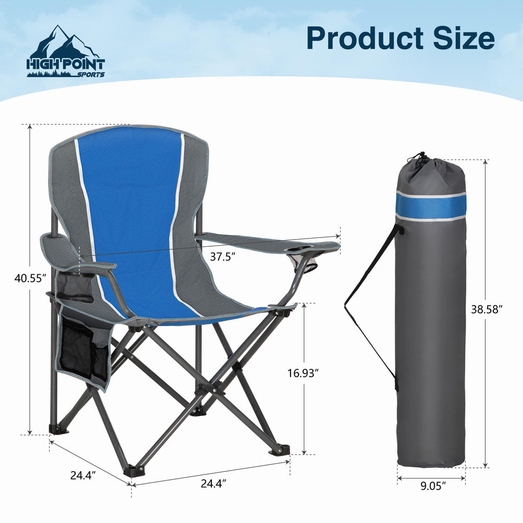 2 Pack Portable Camping Chair T279367