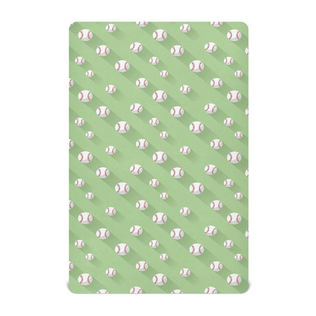 Baseball 3D Print Crib Sheet 52" x 28" M439
