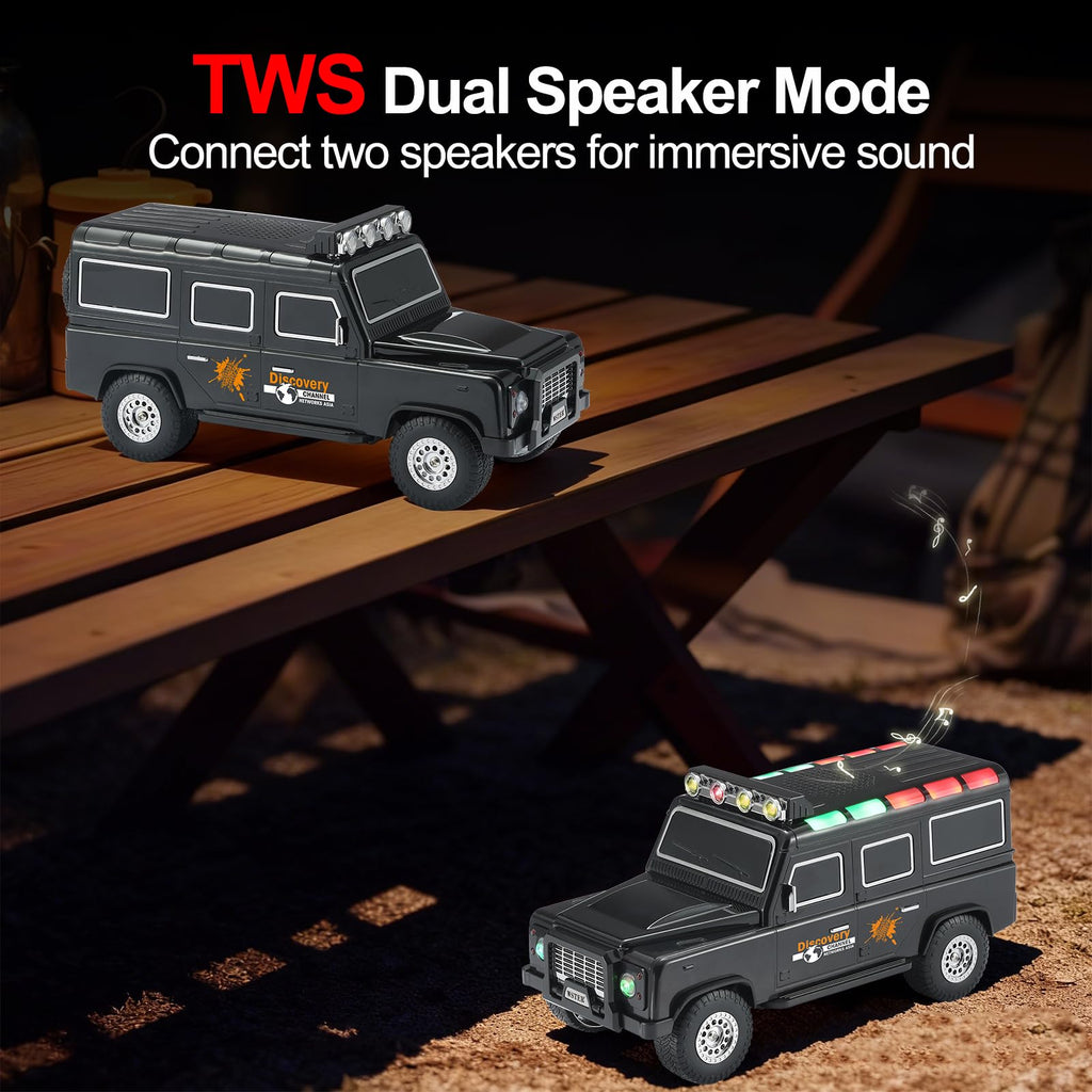 Black Off-Road Bluetooth Speaker with Roof Lights M312934