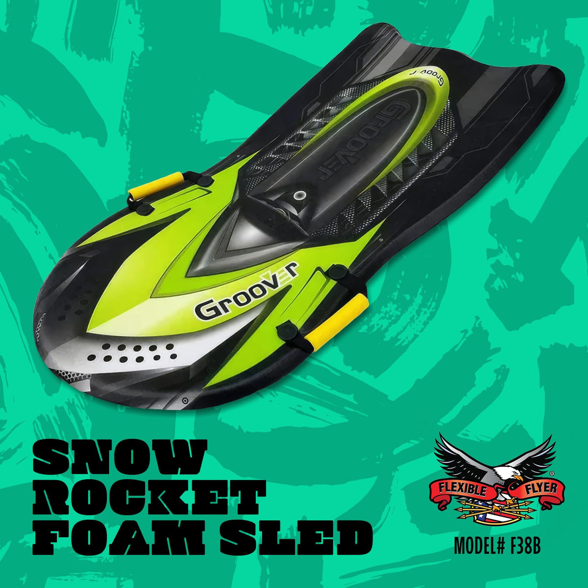 Premium Foam Snow Sled with Handles C62773