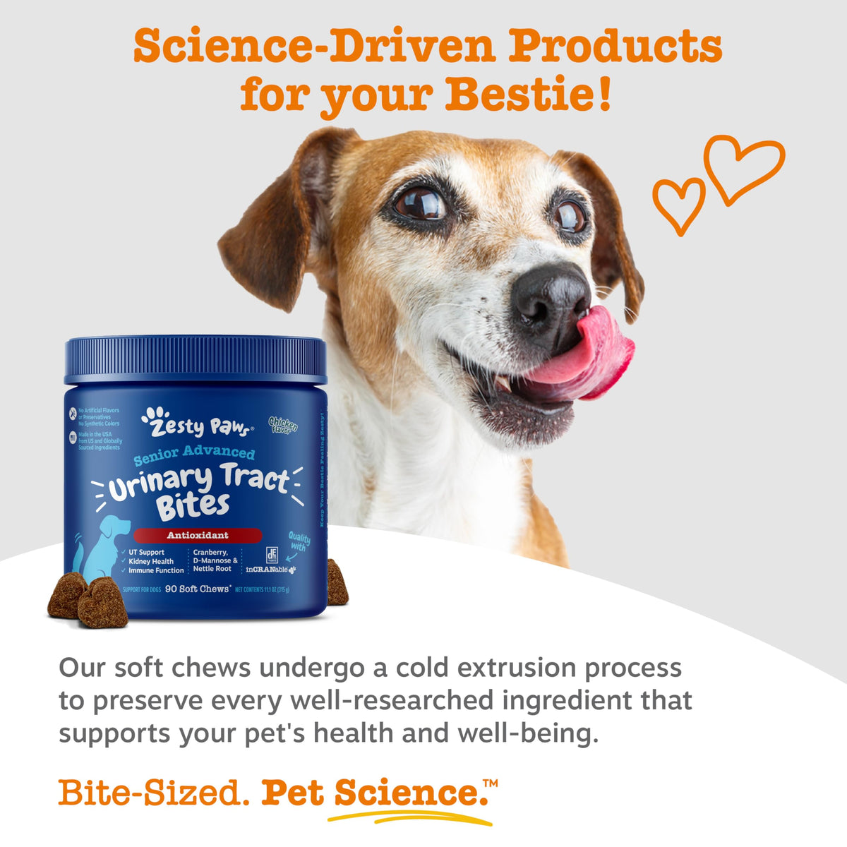 Senior Dog Bladder Control Supplement Chicken 90ct U5431