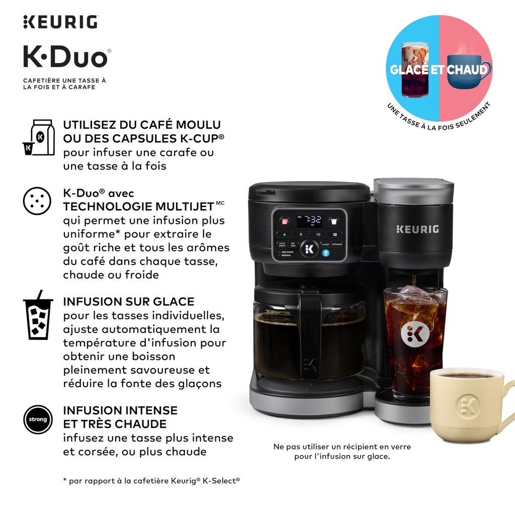 Black Single Serve K-Cup Pod & Carafe Coffee Maker W361525