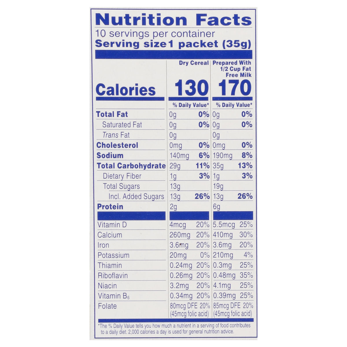 Instant Hot Cereal, Maple Brown Sugar, 12.3 Ounce (Pack of 4) H802807