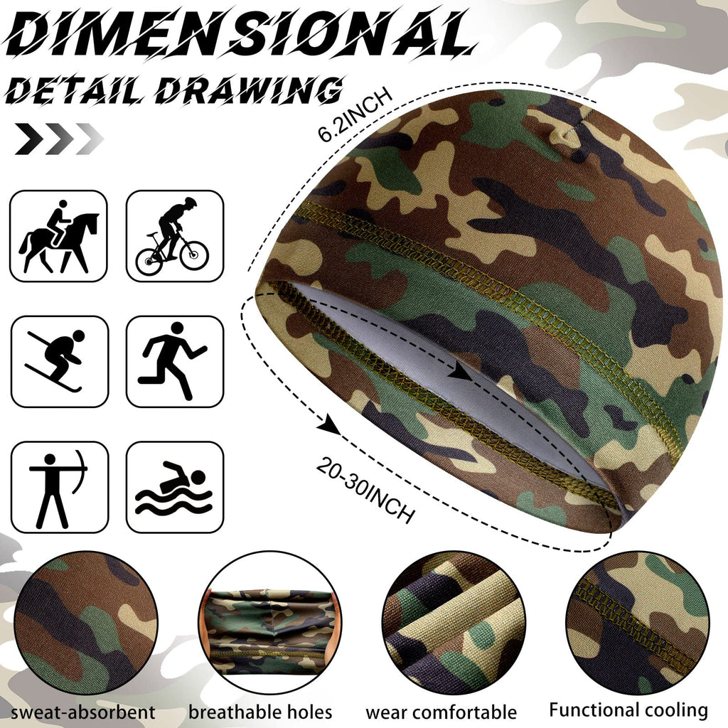 30 Pcs Cooling Skull Cap Q538