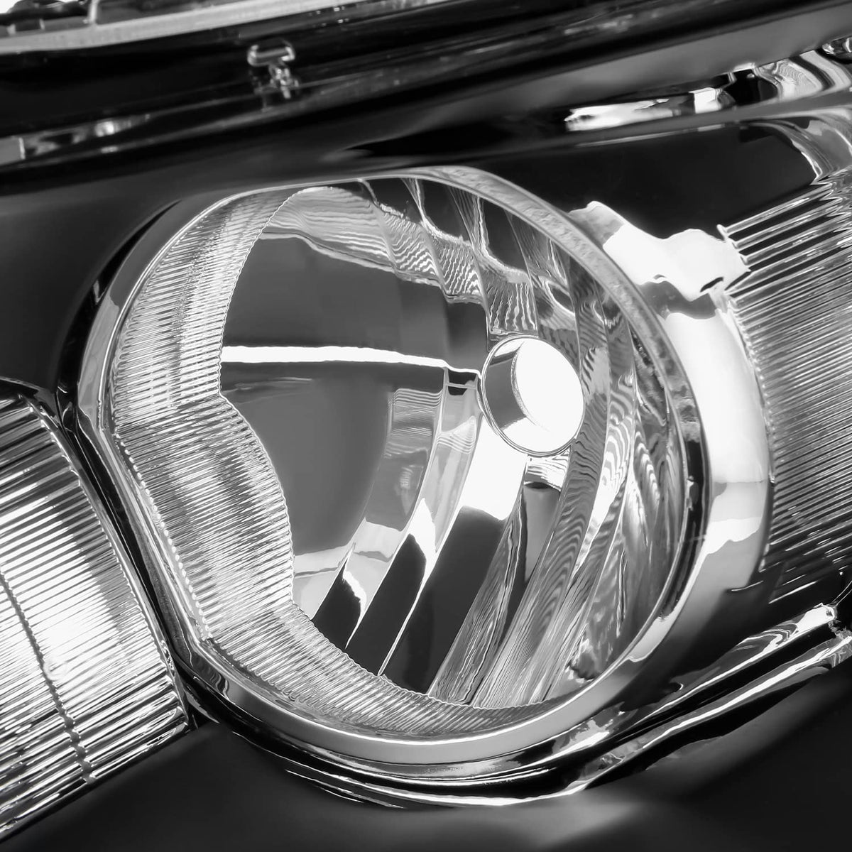 Black Headlights Assembly A3709