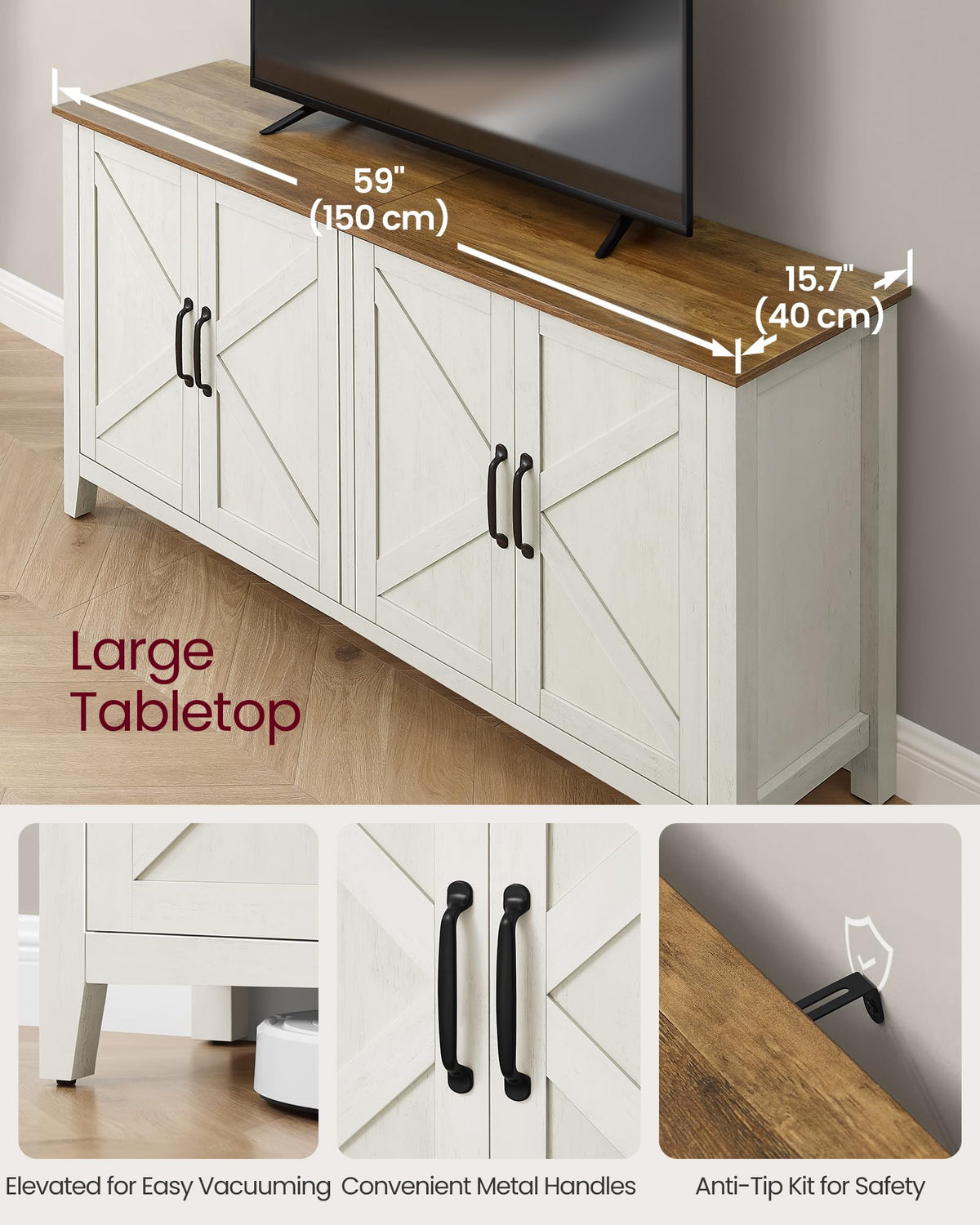 Buffet Cabinet with Adjustable Shelf Y5895