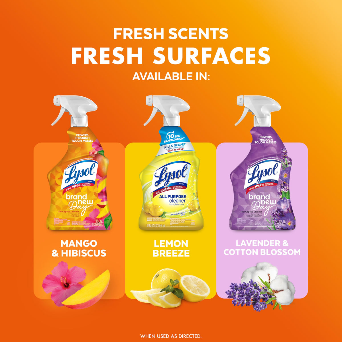 All Purpose Cleaner Spray Mango 32oz O833