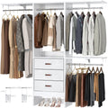 5FT Closet System with 3 Fabric Drawers C65251