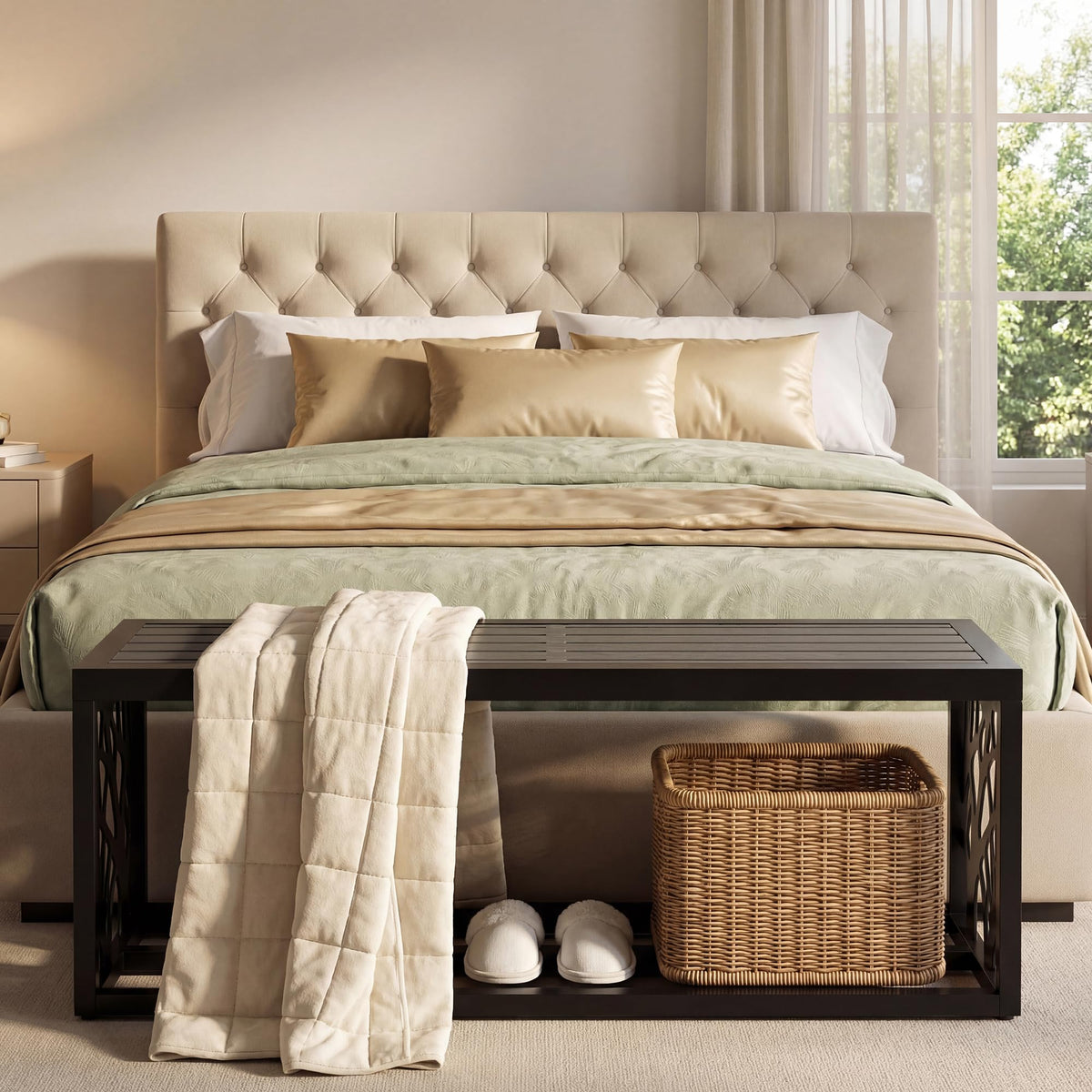 47" Outdoor Storage Bench M888