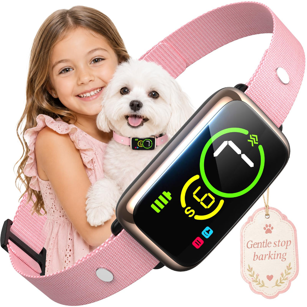Humane Anti Barking Dog Collar with Beep Vibration V99859