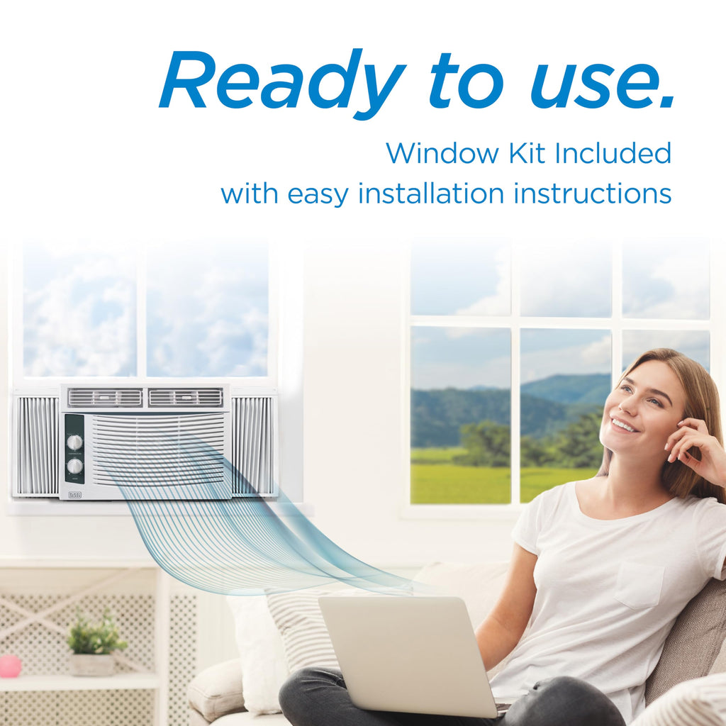 White 5,000 BTU Window Air Conditioner B710