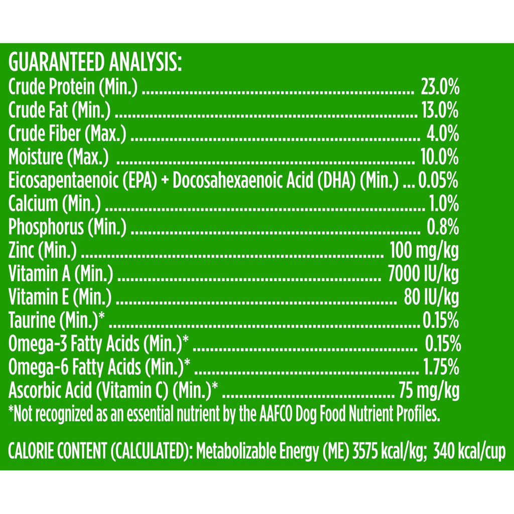 Dry Dog Food, Real Chicken & Veggies, 40 lb. Bag C784005