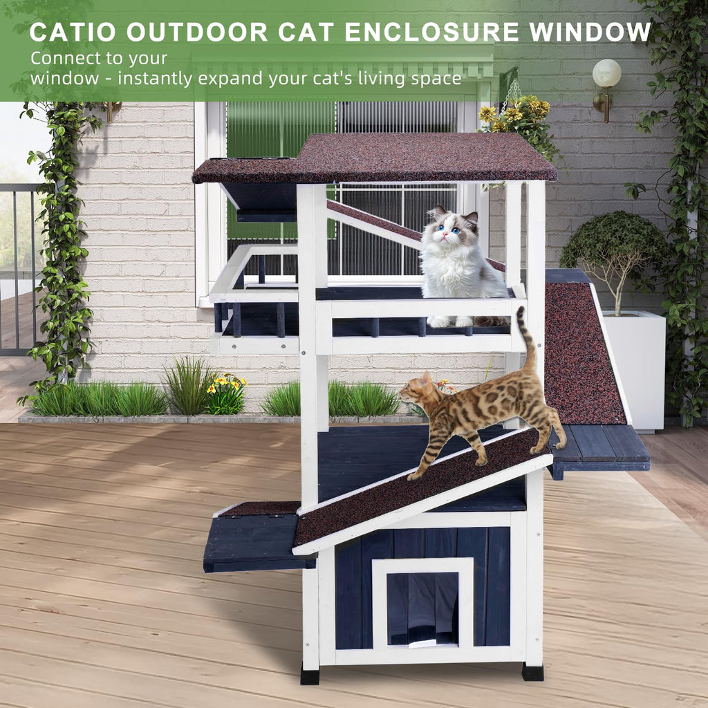 Weatherproof Outdoor Cat Tree P69046