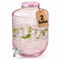 2 Gallon Glass Drink Dispenser C85057
