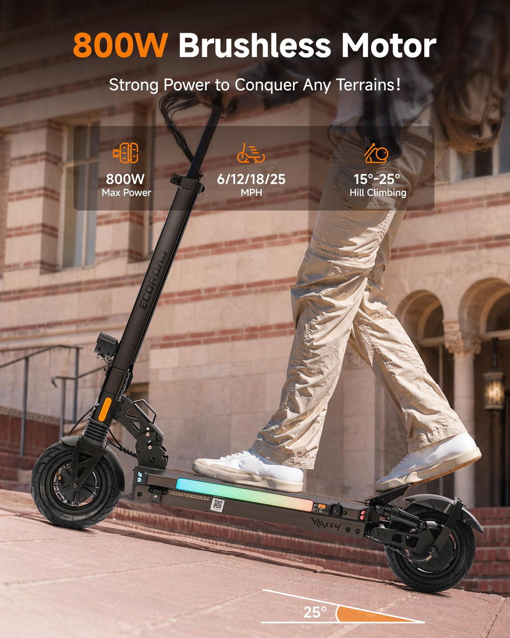 Electric Scooter 750W 25 MPH 30-35 Miles N37724