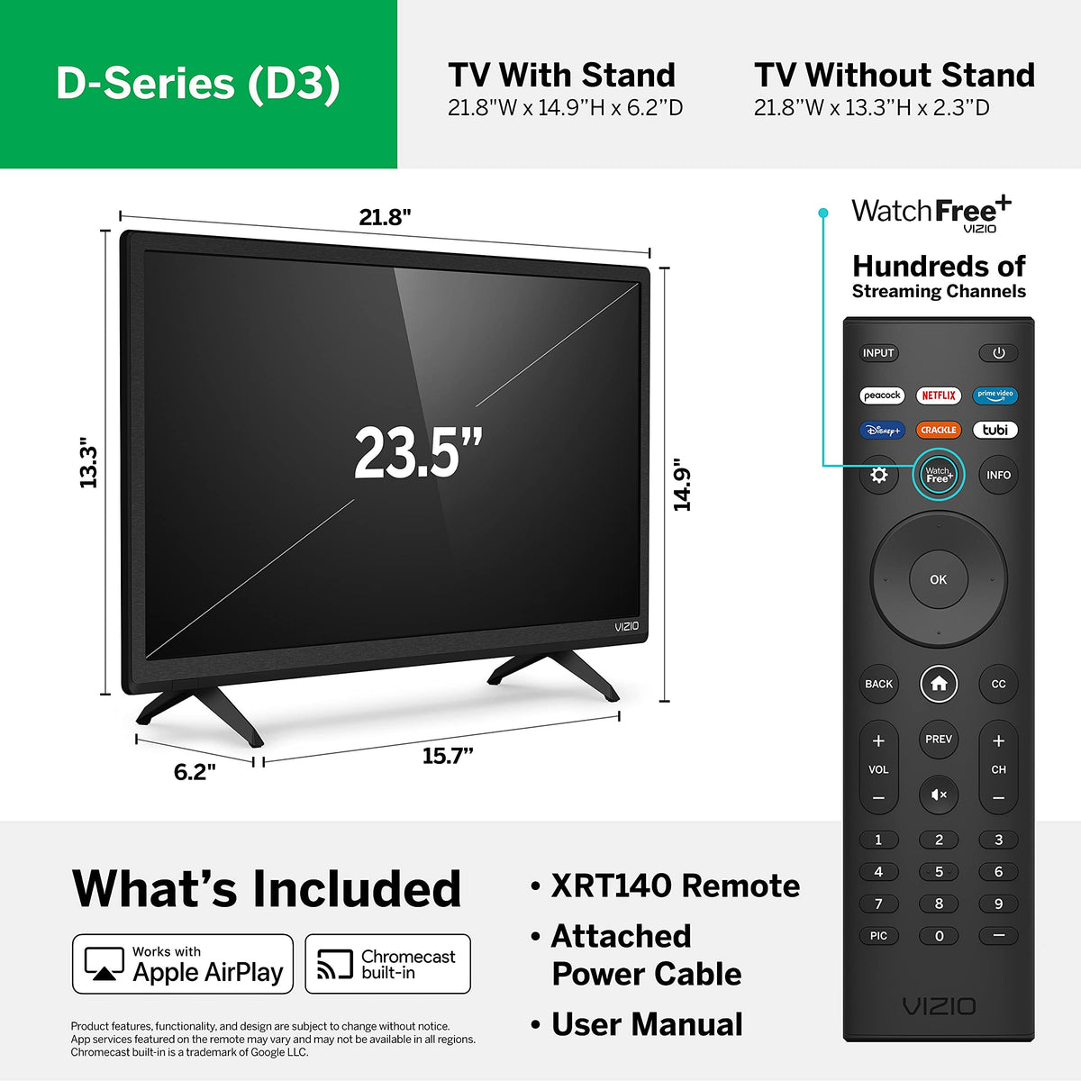 24-inch 720p Smart TV B8848