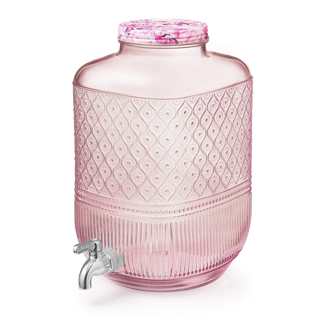 2 Gallon Glass Drink Dispenser C85057