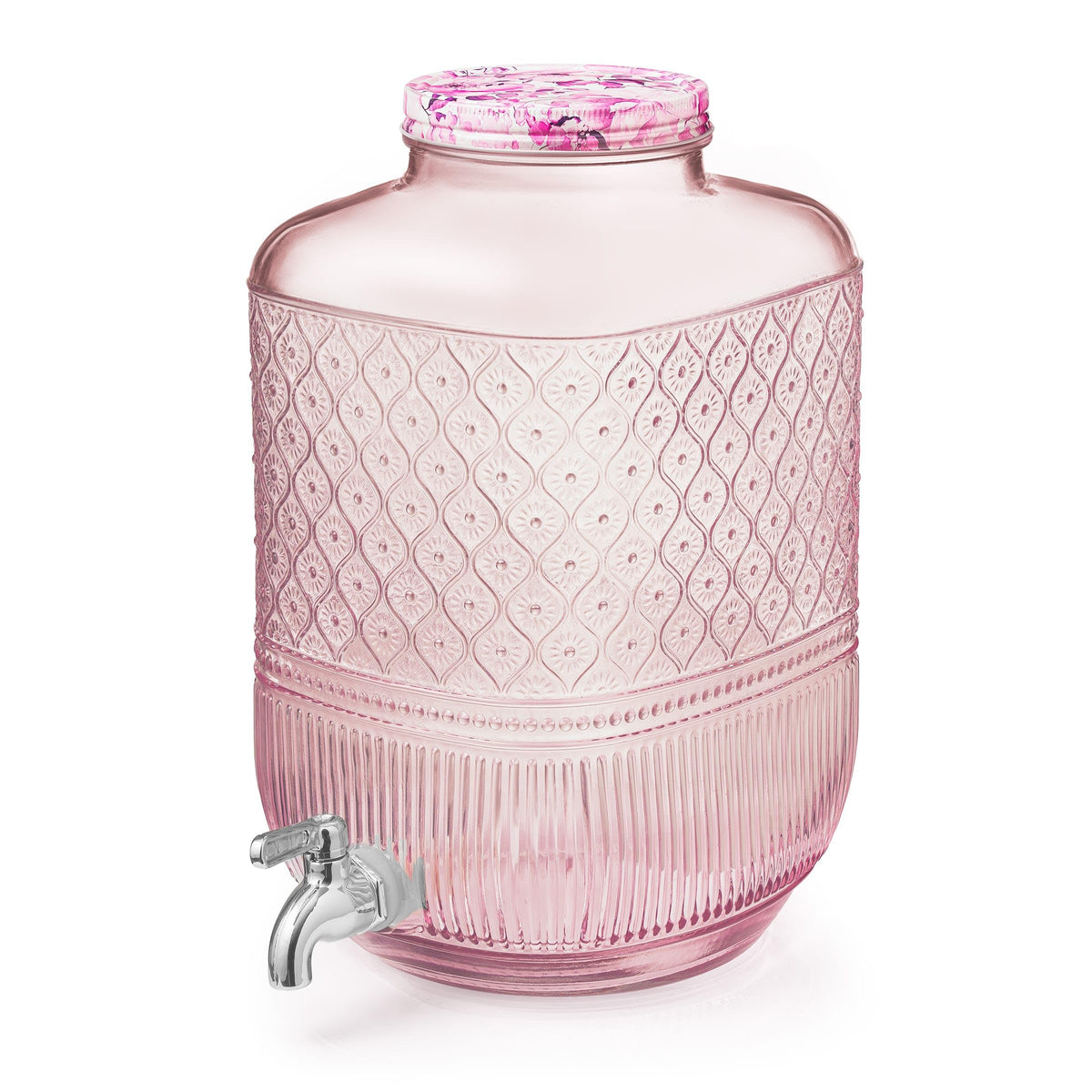 2 Gallon Glass Drink Dispenser C85057
