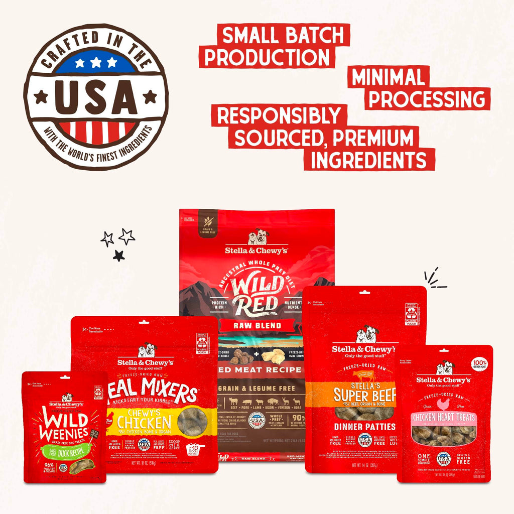 Freeze-Dried Raw Chicken Heart Dog Treats 11oz Bag H206066