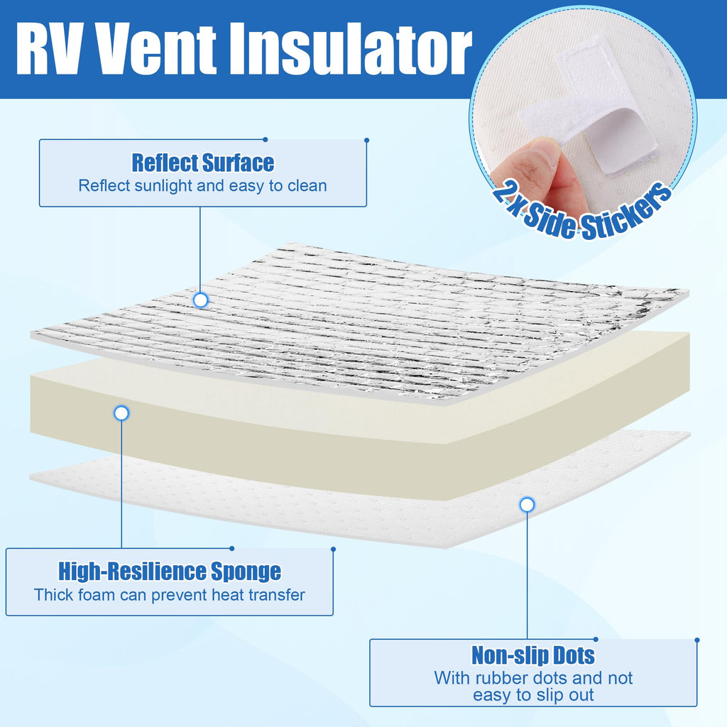 RV Skylight Cover and Vent Insulator U4836