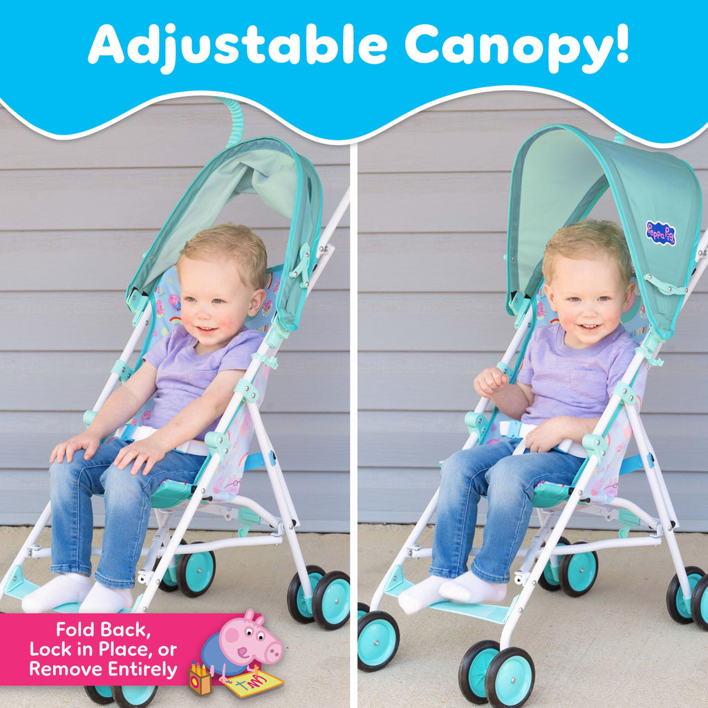 Lightweight Foldable Umbrella Stroller with 3-Point Harness S73641