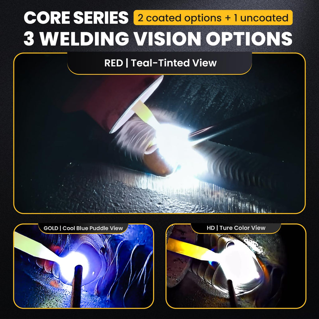 Red Shade 5-13 Auto Darkening Welding Lens 2x4-1/4 Q706