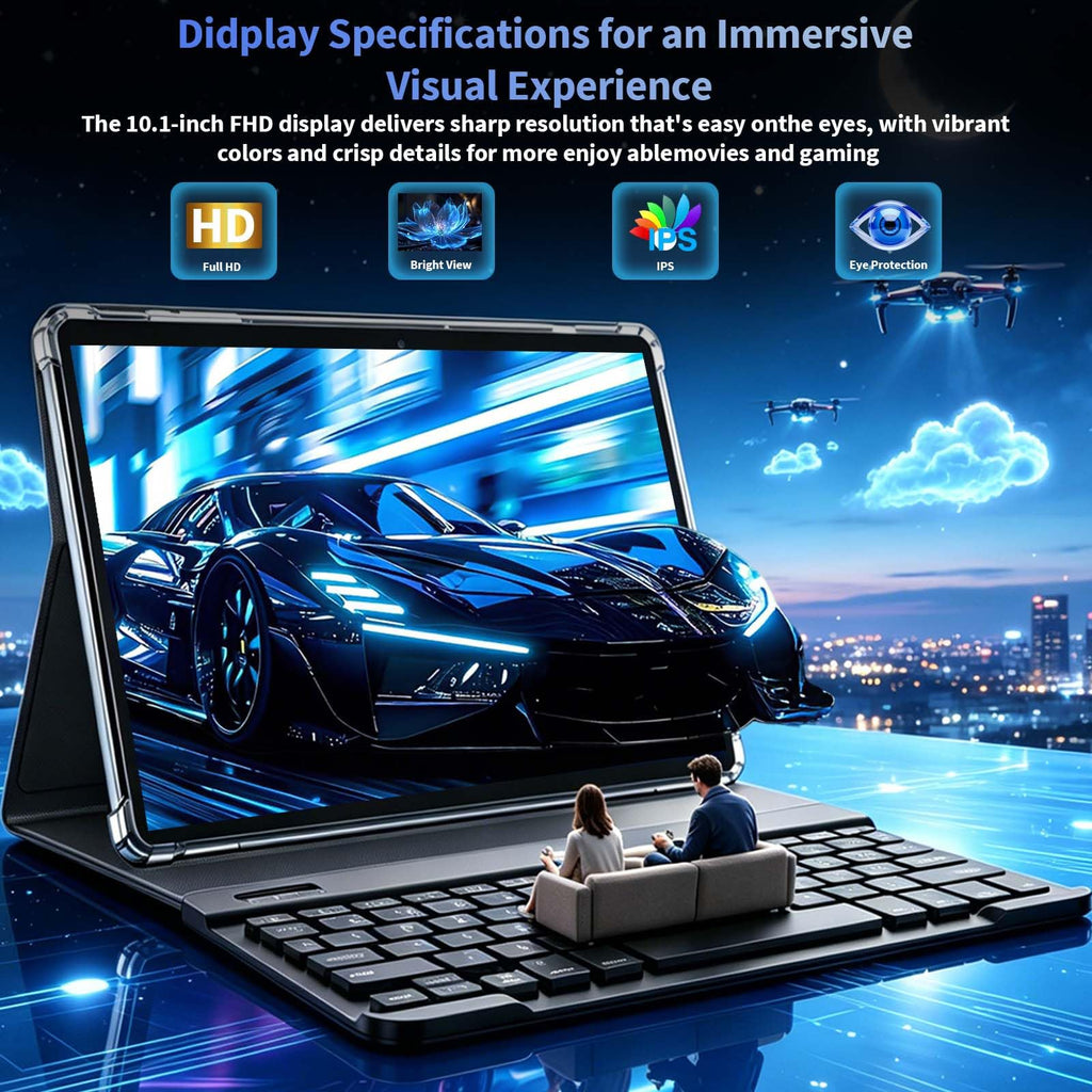 10 inch Tablet with Keyboard S5373