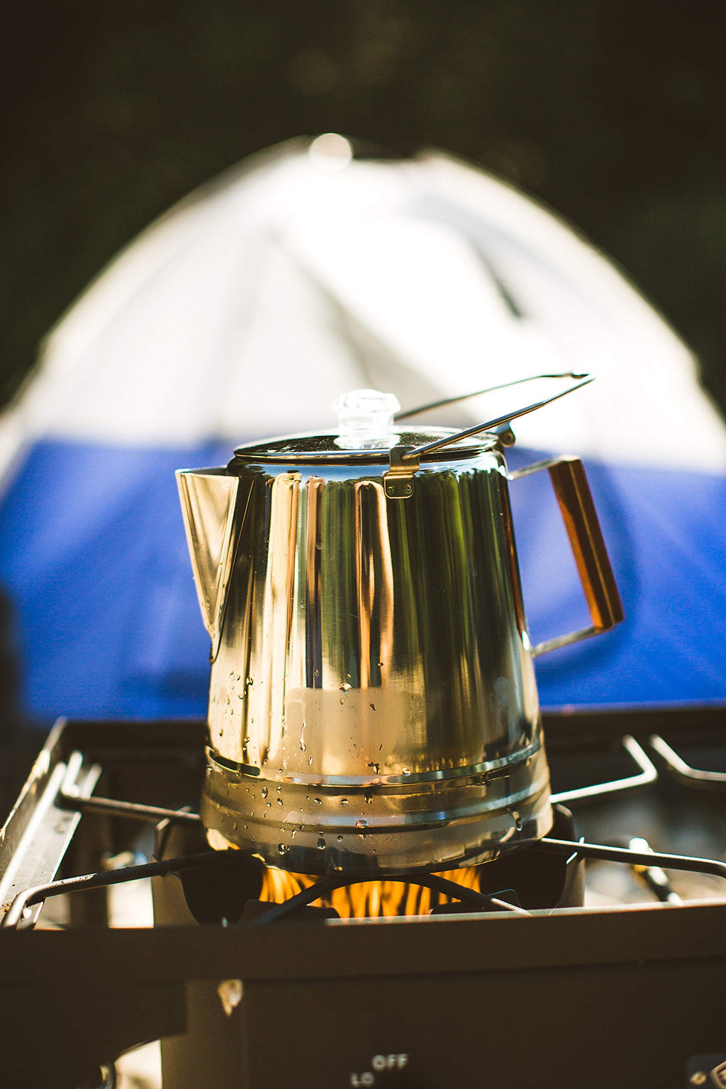 Stainless Steel Percolator Coffee Pot 28 Cups F742744