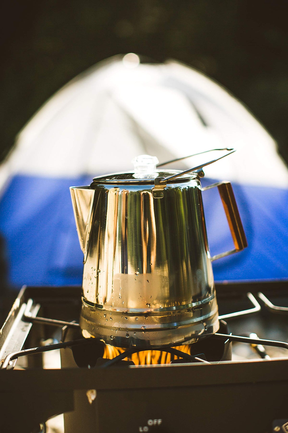 Stainless Steel Percolator Coffee Pot 28 Cups F742744