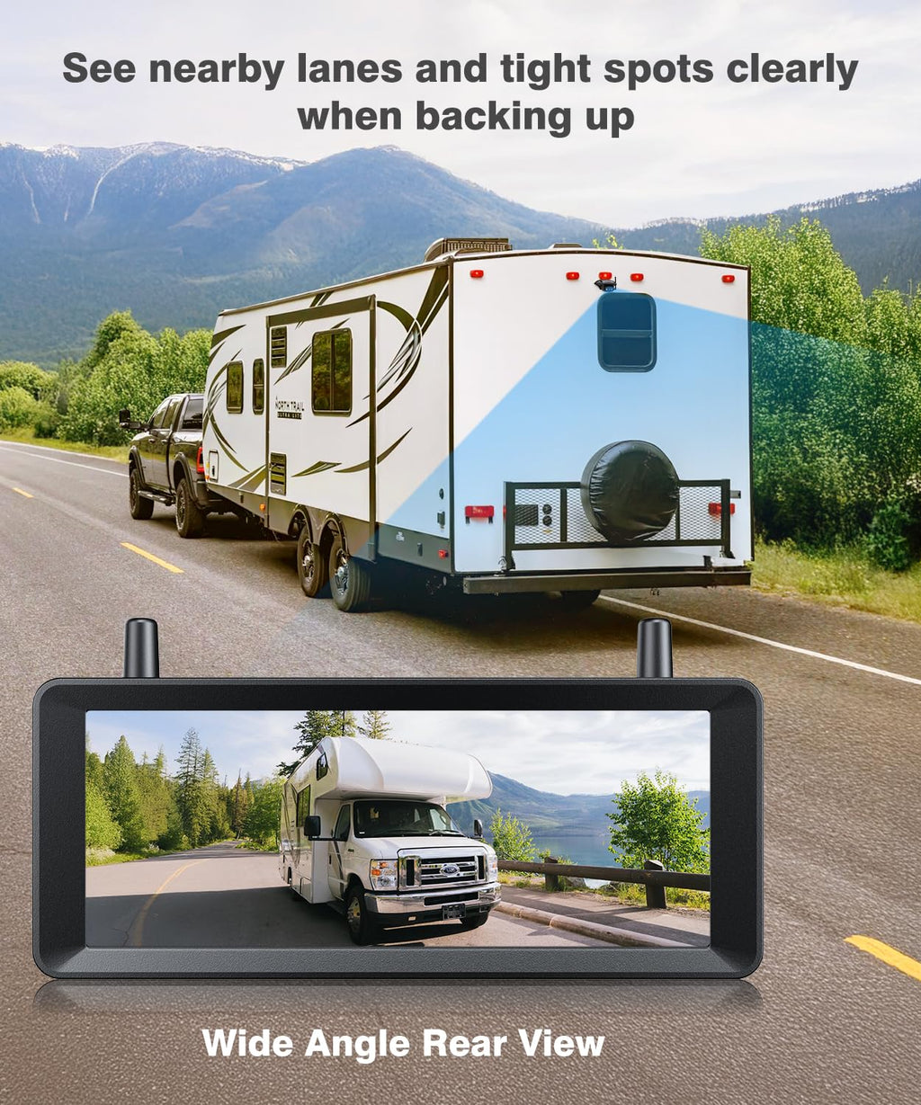 Wireless RV Backup Camera U254