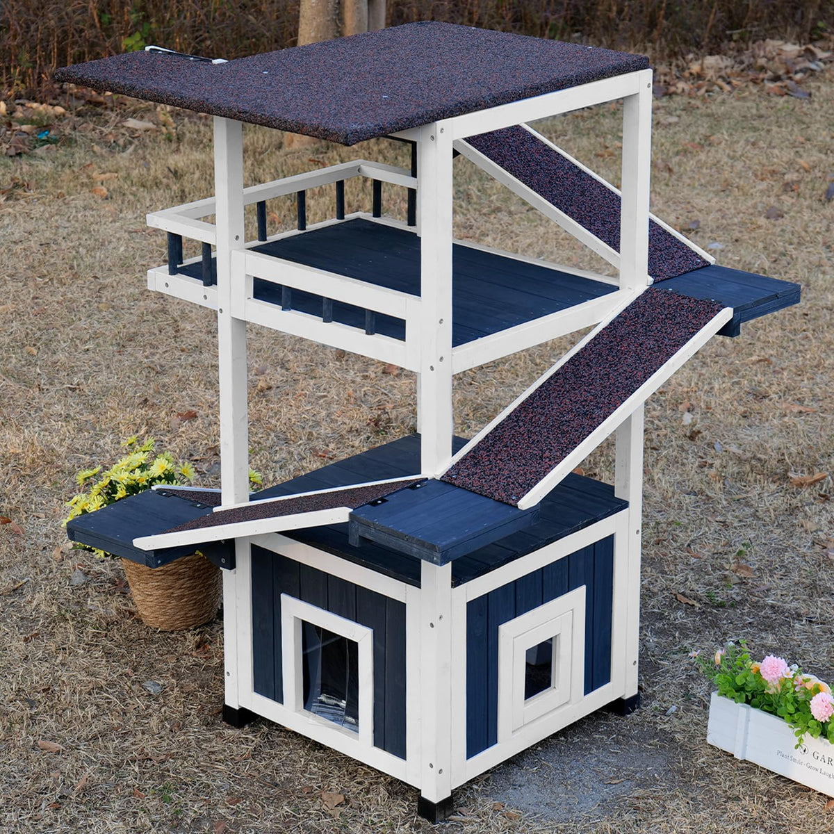Weatherproof Outdoor Cat Tree P69046