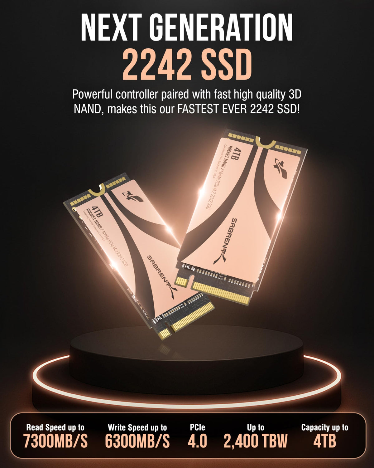 4TB NVMe SSD PCIe 4.0 M.2 O7132